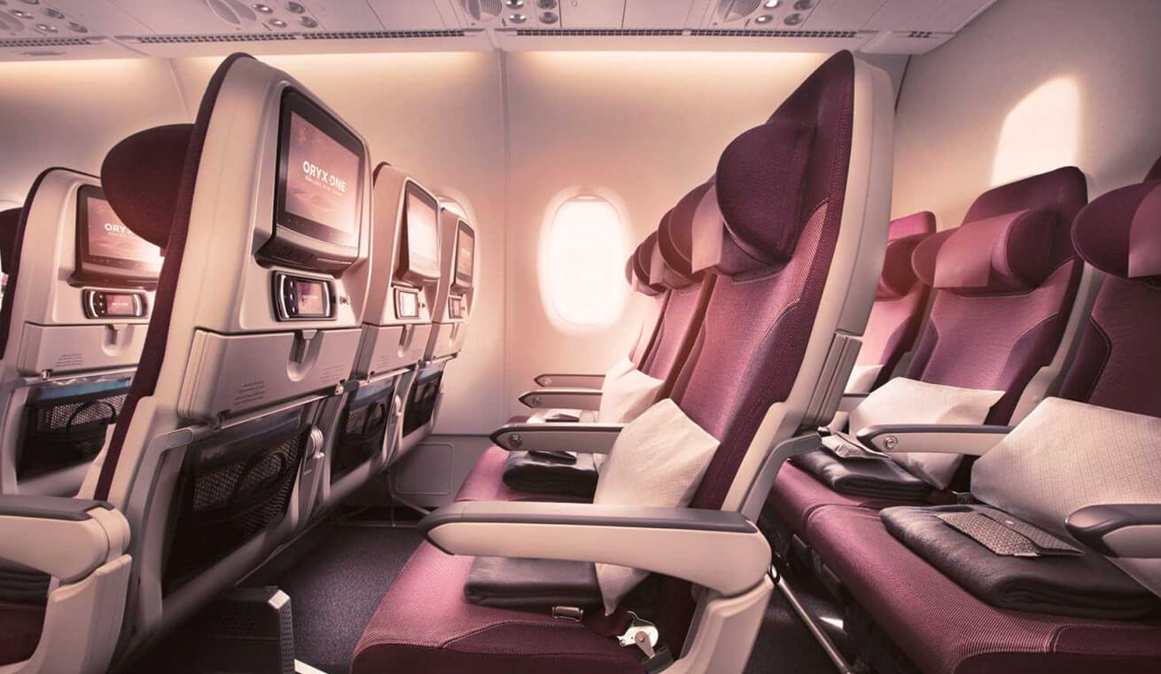 Qatar Airways Специальное предложение скидки до 30 % на авиабилеты эконом класса